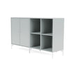 Coppia Montana Classic Sideboard con gambe, ostriche/Biancaneve