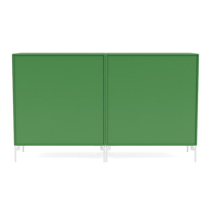 Montana Paar klassisches Sideboard mit Beinen, Petersilie/Schneewittchen