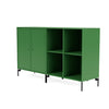 Montana Coppia Classic Sideboard con gambe, prezzemolo/nero