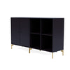 Montana Coppia Classic Sideboard con gambe, ombra/ottone