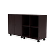 Montana Pair Classic Sideboard With Castors, Balsamic Brown