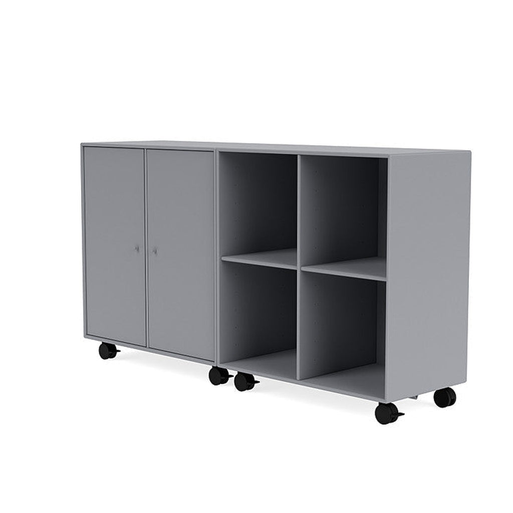 Montana Pair Classic -dressoir met castors, grafisch