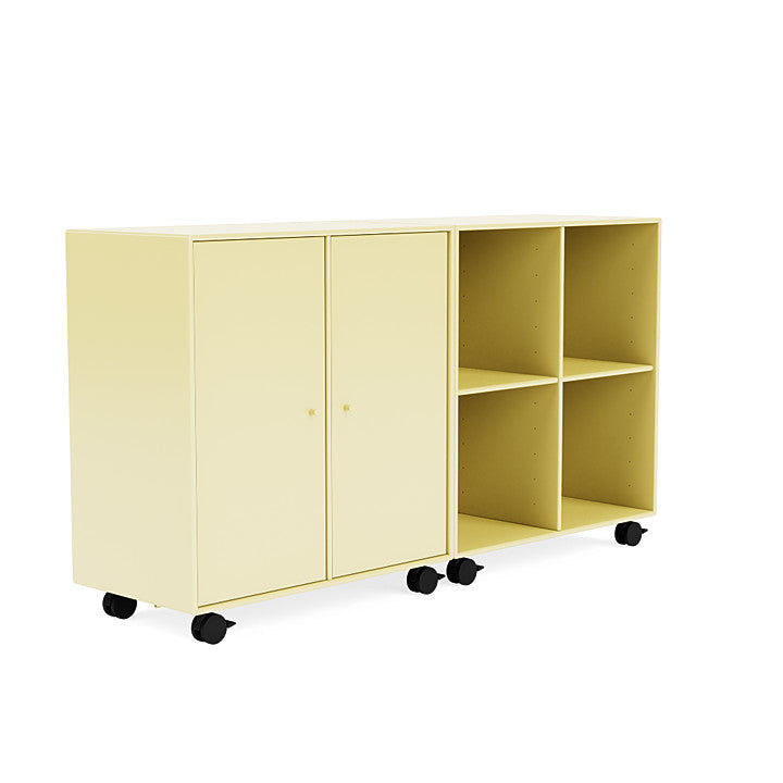 Montana Pair Classic Sideboard With Castors, Chamomile Yellow