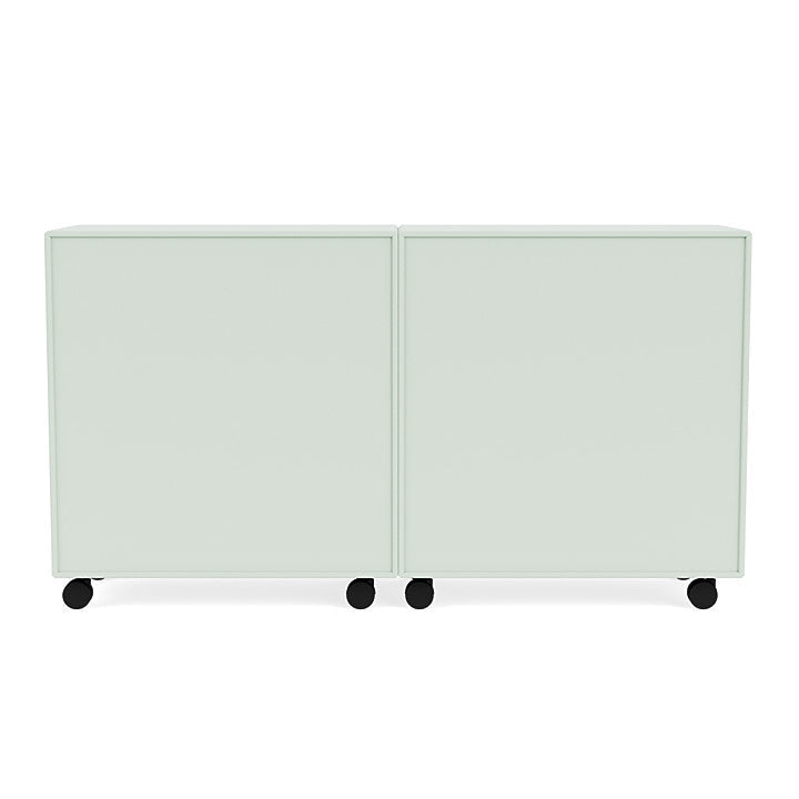 Coppia Montana Classic Sideboard con Castors, nebbia