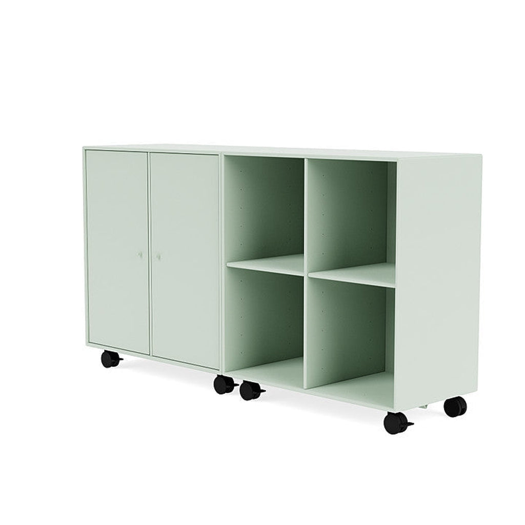 Montana Paar klassisches Sideboard mit Castors, Nebel