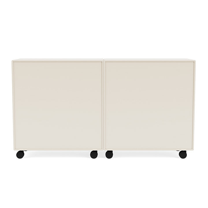 Coppia Montana Classic Sideboard con Castors, avena