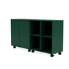 Montana Pair Classic Sideboard With Castors, Pine Green
