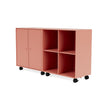 Montana Pair Classic Sideboard With Castors, Rhubarb Red