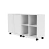 Coppia Montana Classic Sideboard con Castors, Biancaneve