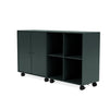 Montana Pair Classic Bookboard With Castors, Black Jade