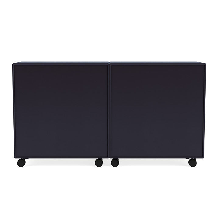 Coppia Montana Classic Sideboard con Castors, Shadow