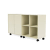 Montana Pair Classic Sideboard With Castors Vanilla White