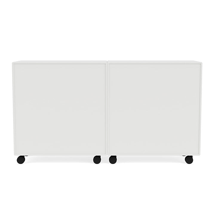 Montana Pair Classic Sideboard With Castors, White