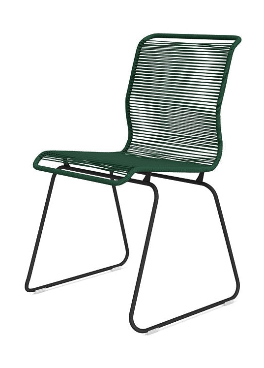 Montana Panton One Dining Chair, Holmes Green/Black