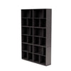 Montana Read Spacious Bookshelf With 3 Cm Plinth, Coffee Brown