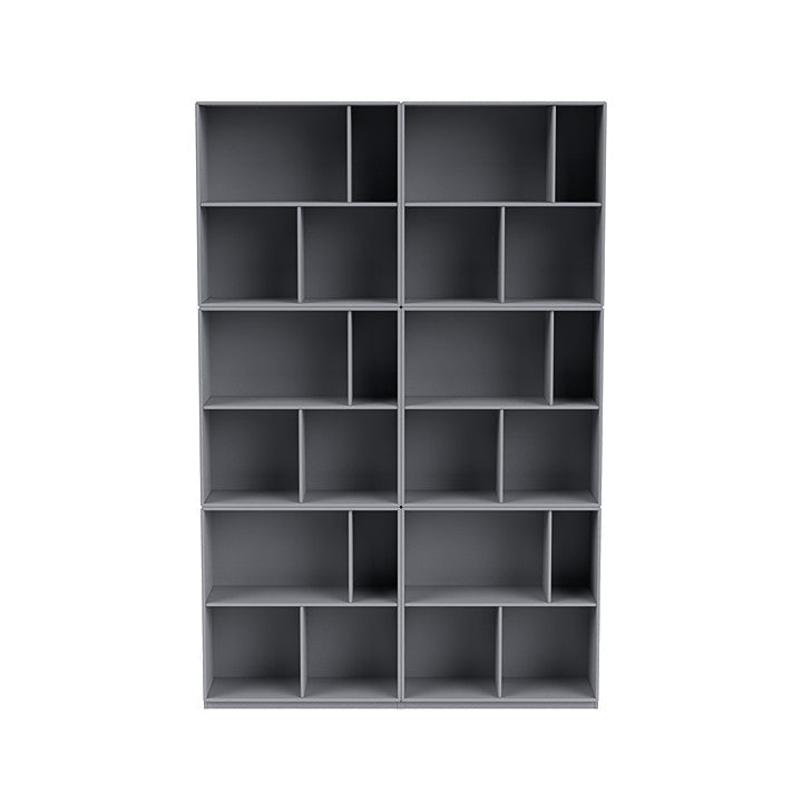 Montana Read Spacious Bookshelf With 3 Cm Plinth, Graphic