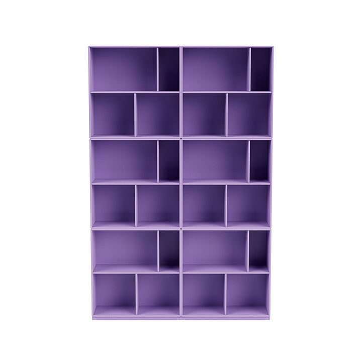 Montana Read Spacious Bookshelf With 3 Cm Plinth, Iris