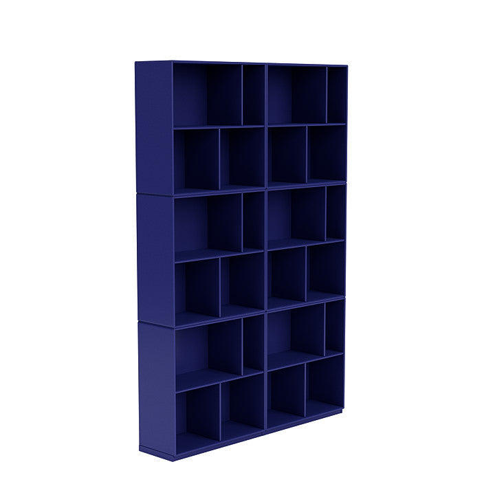 Montana lees de ruime boekenplank met 3 cm plint, Monarch Blue