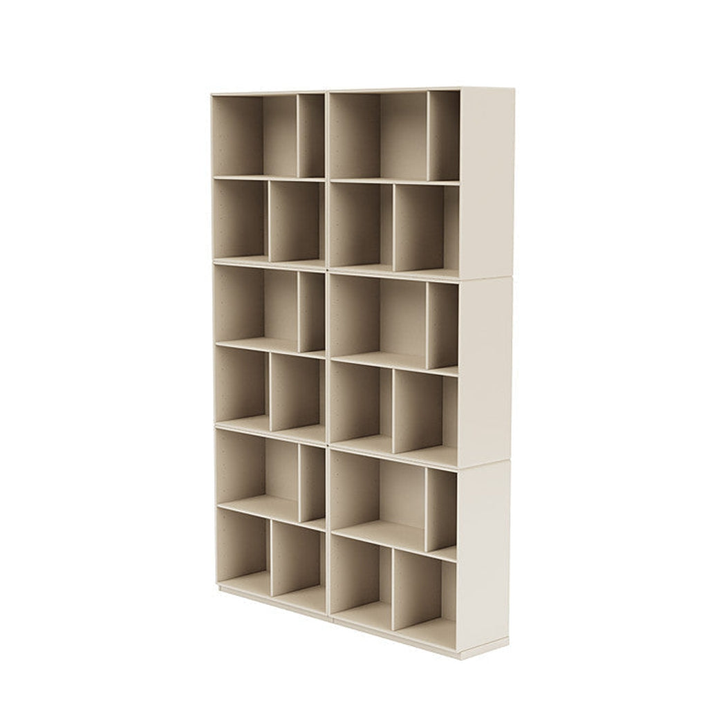 Montana Read Spacious Bookshelf With 3 Cm Plinth, Oat