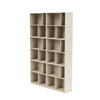 Montana lees de ruime boekenplank met 3 cm plint, haver