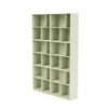 Montana Leggi la spaziosa libreria con plinto da 3 cm, Pomelo Green