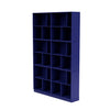 Montana las de ruime boekenplank met 7 cm plint, Monarch Blue