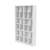 Montana las de ruime boekenplank met 7 cm plint, nieuw wit