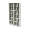 Montana lees de ruime boekenplank met 7 cm plint, Noordse wit