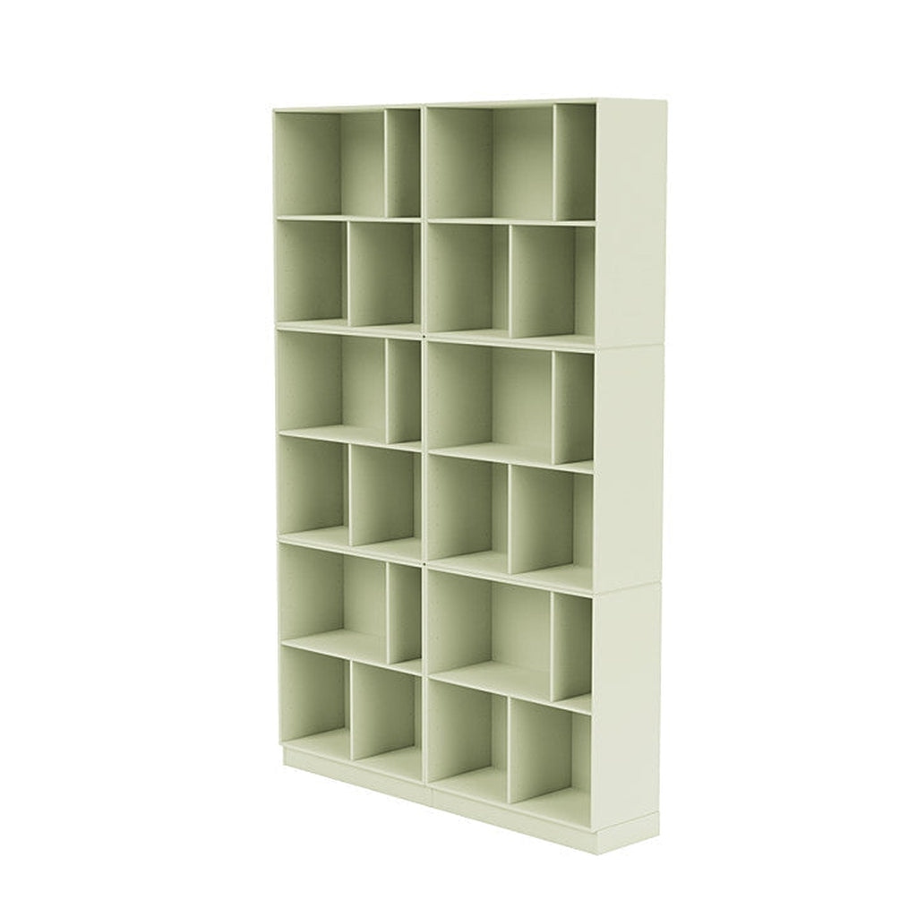Montana Read Spacious Bookshelf With 7 Cm Plinth, Pomelo Green