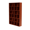 Montana lees de ruime boekenplank met ophangrail, Hokkaido Brown