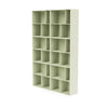 Montana las de ruime boekenplank met ophangrail, Pomelo Green