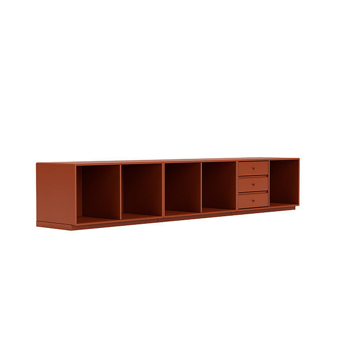 Montana Rest Banc avec du socle de 3 cm, Hokkaido Brown