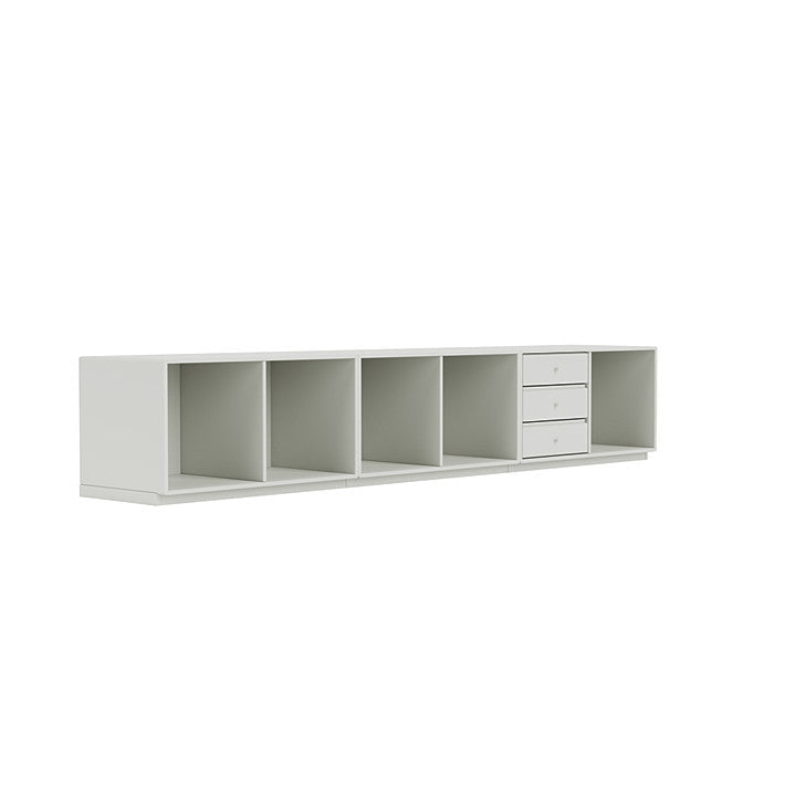 Montana Rest Banc avec du socle de 3 cm, blanc nordique