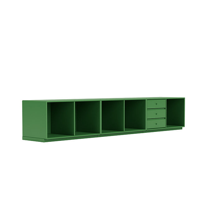 Banc de repos du Montana avec du socle de 3 cm, vert de persil Green