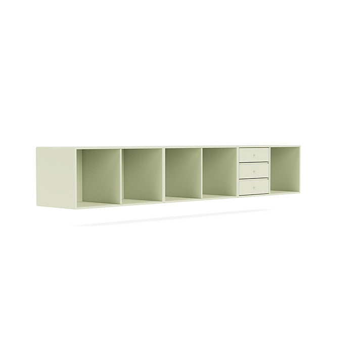 Montana rustbank met ophangingaanpassing, Pomelo Green