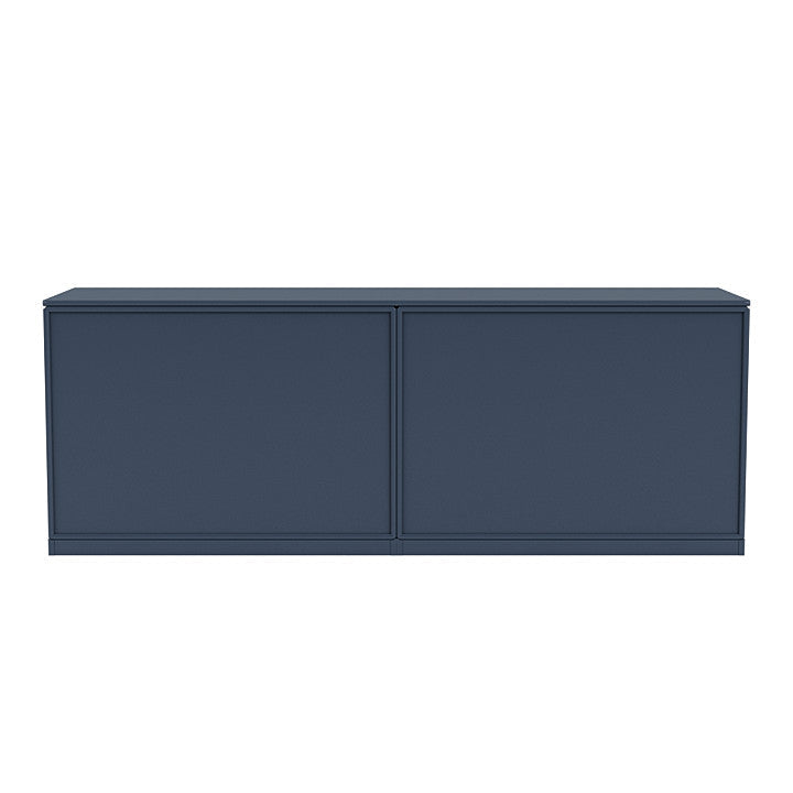 Montana Save Lowboard avec socle de 3 cm, bleu de genévrier