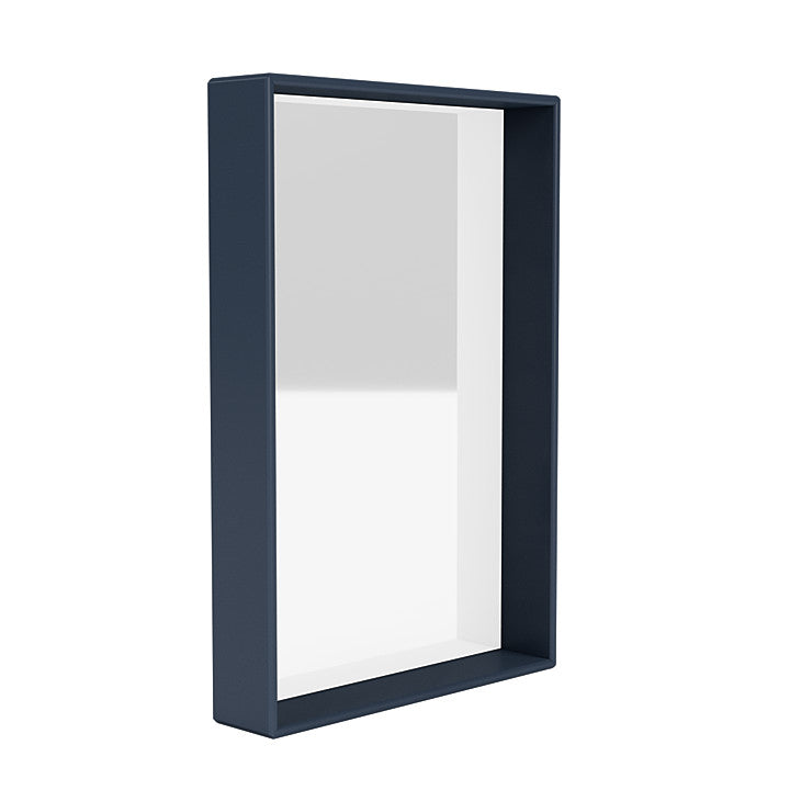 Montana Shelfie Mirror met plankframe, Juniper Blue