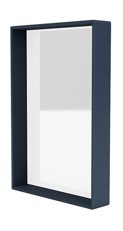 Montana Shelfie Mirror met plankframe, Juniper Blue