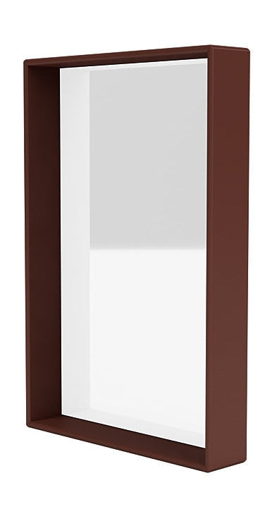 Montana Shelfie Mirror con marco de estante, masala