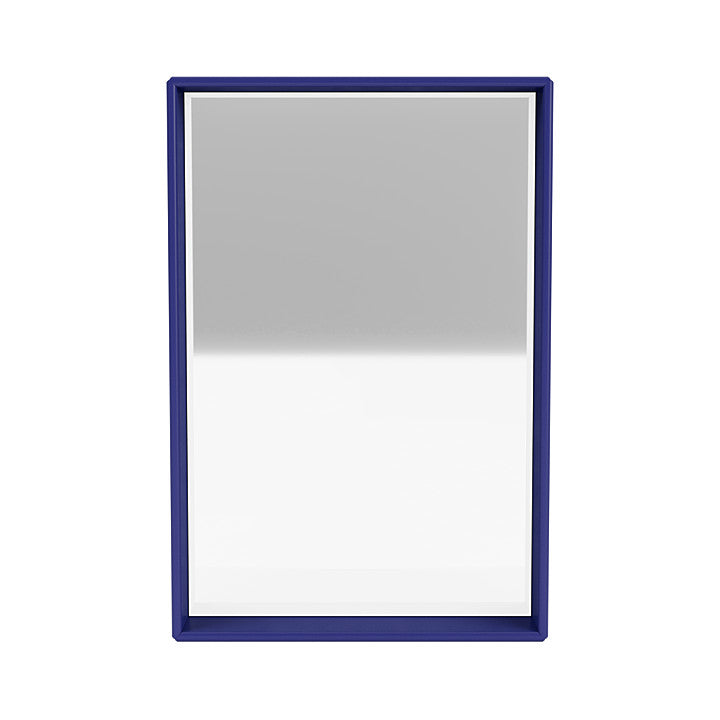 Montana Shelfie Mirror met plankframe, Monarch Blue