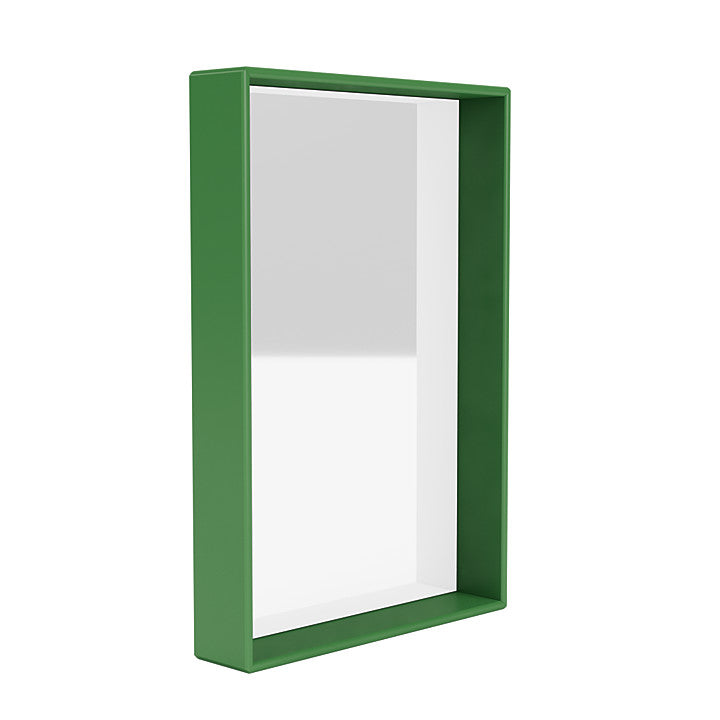 Montana Shelfie Specchio con cornice di scaffale, verde prezzemolo