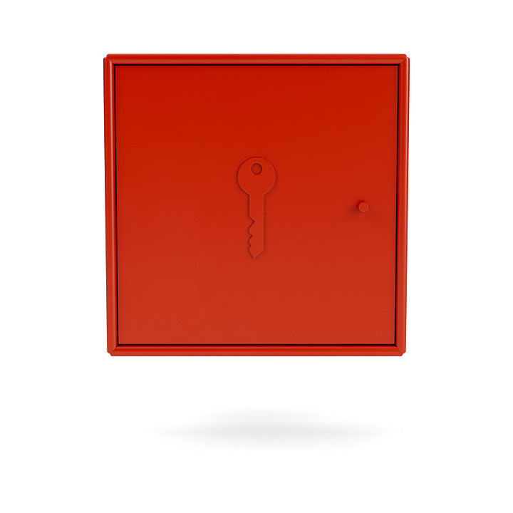 Montana Unlock Key Cabinet, Rosehip Red