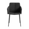 Muubs Shaffer fauteuil, antraciet/zwart