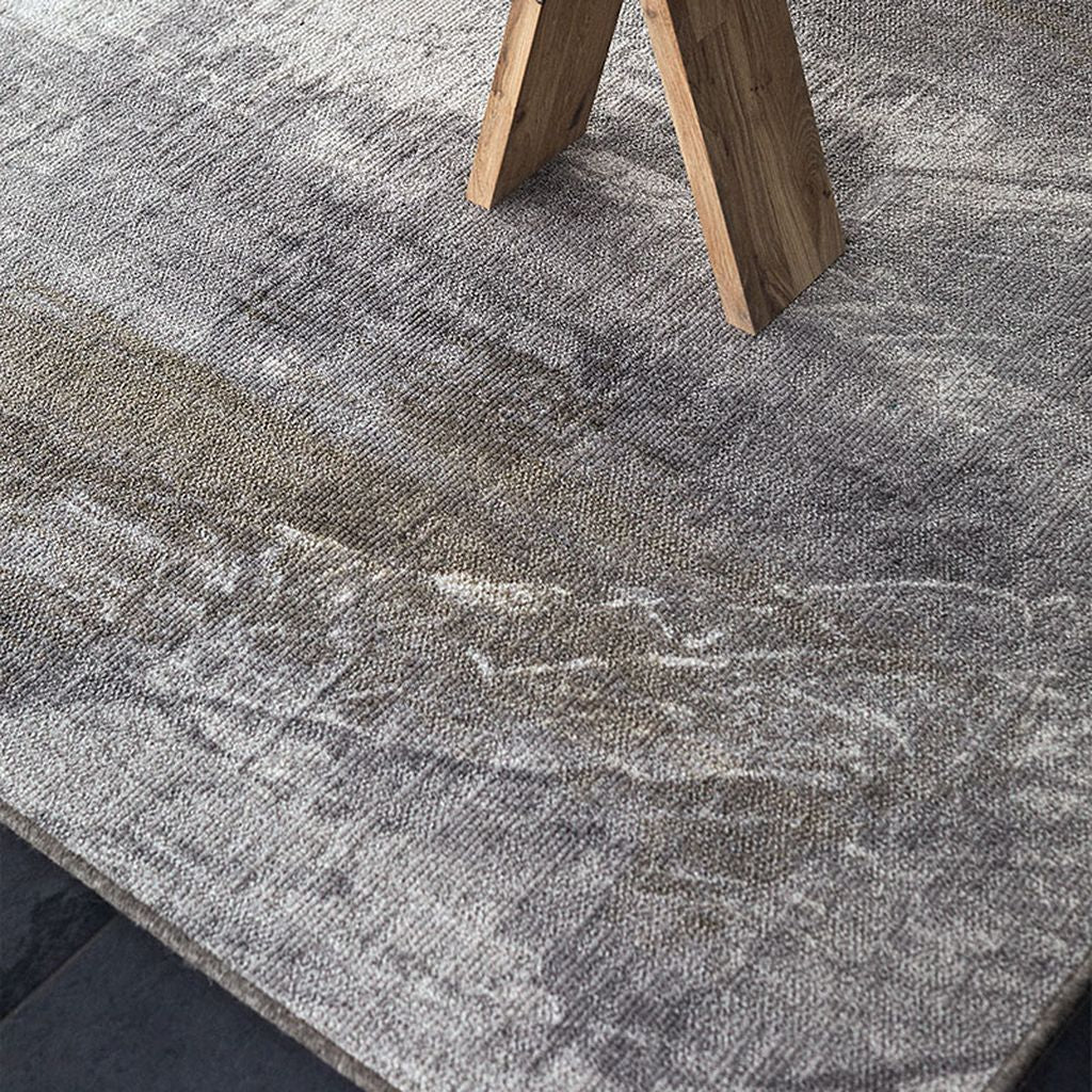 Muubs Surface Rug 200 X 140 Cm, Grey/Sand Pattern