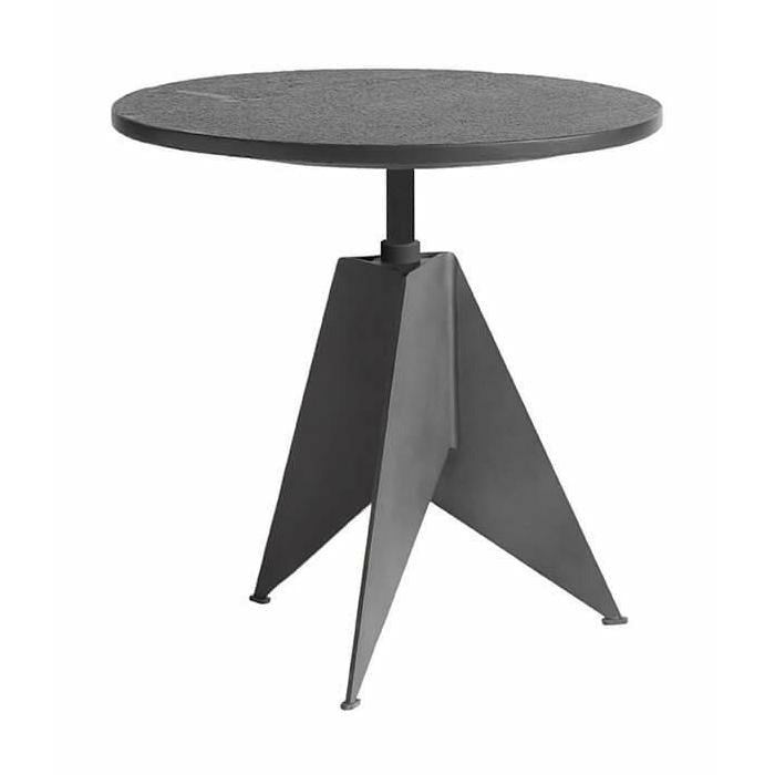 Muubs balance de mesa lateral negra, Ø45cm