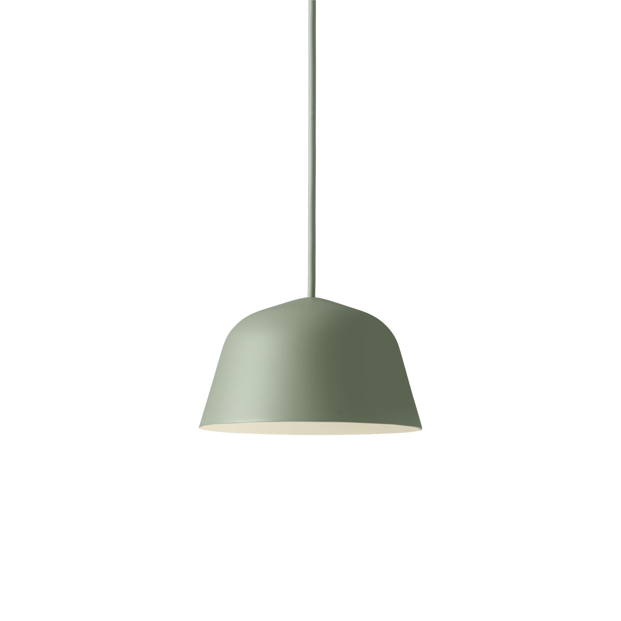 Muuto Lampe à pendentif dans le cadre Ø 16,5 cm, vert poussiéreux