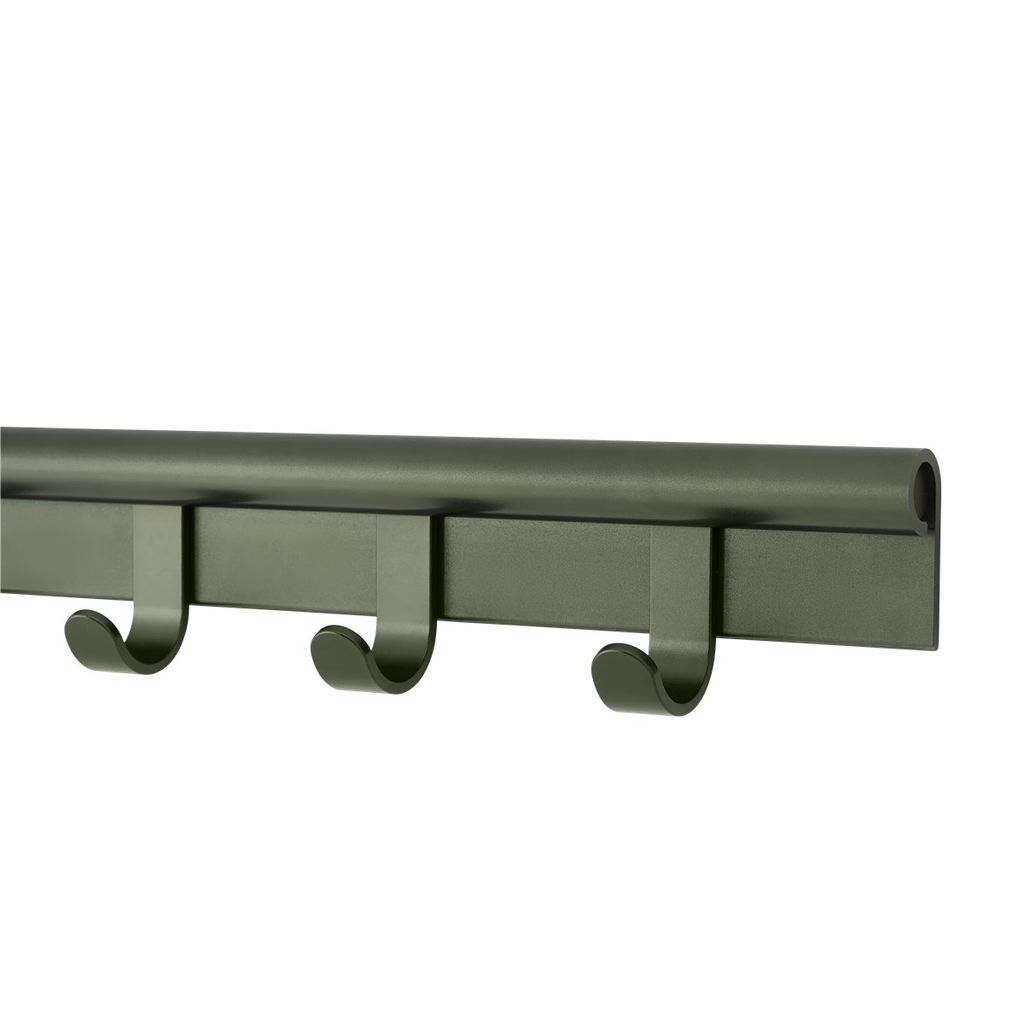 Muuto Rack à vêtements de bobine 100 cm, vert foncé