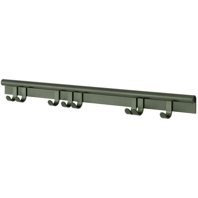 Muuto Rack à vêtements de bobine 100 cm, vert foncé