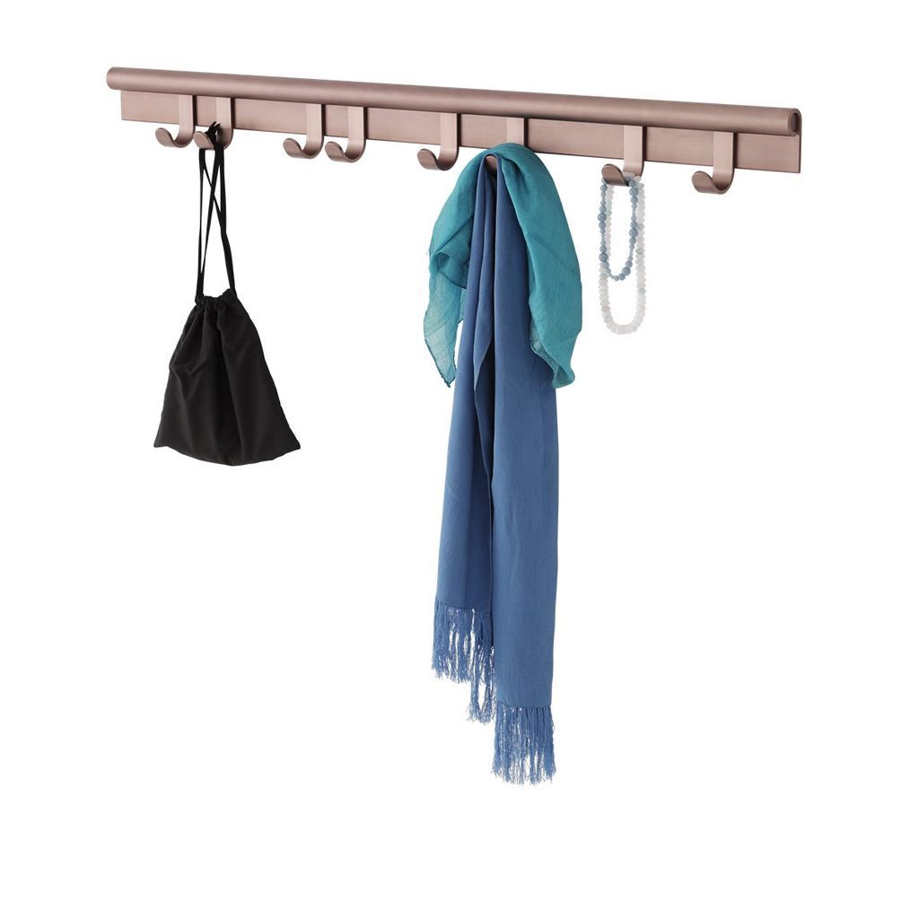 Muuto Rack à vêtements de bobine 100 cm, prune