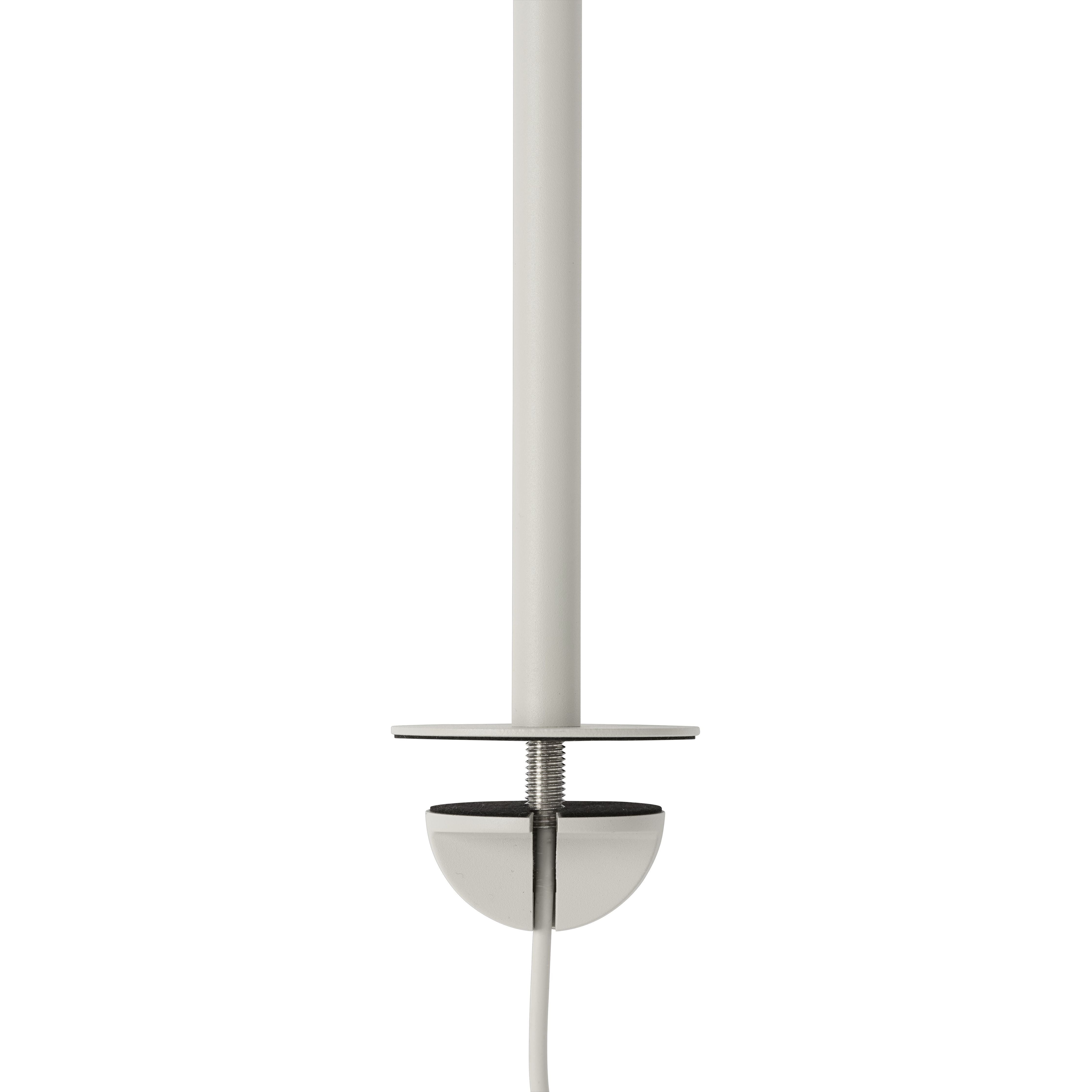 Muuto Lineair gemonteerde lamp 209x71 cm, grijs